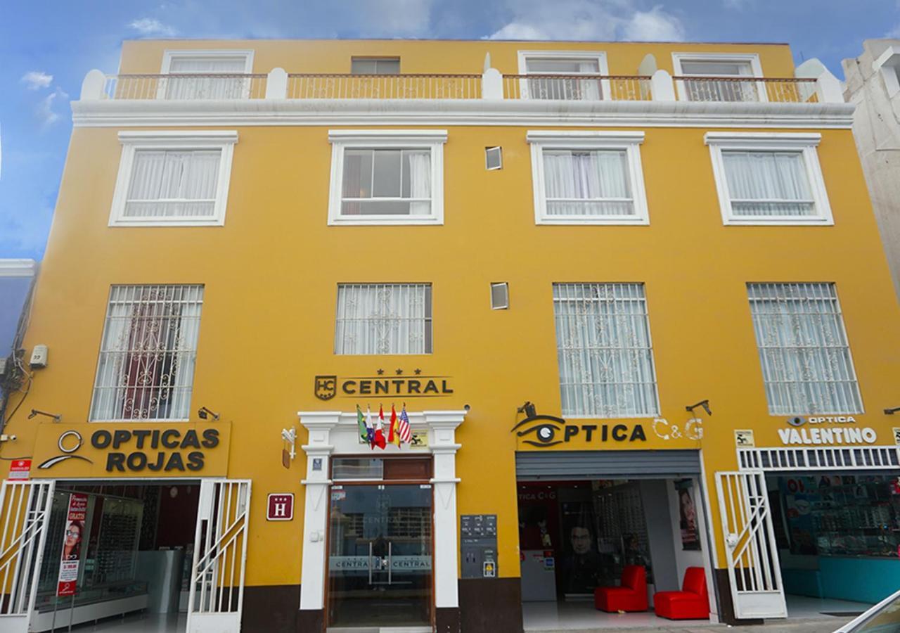 Hotel Central Trujillo Exterior foto